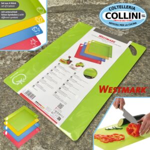 Westmark - 4 taglieri flessibili PRACTICO 