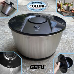 Gefu - PUSH IT - Centrifuga per insalata - 25cm 