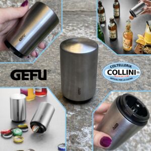 Gefu - PRESSIO - Apri bottiglie argento 