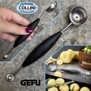 Gefu - BOLINO  - Scavino a doppia sfera - 15/30mm - frutta - verdura 