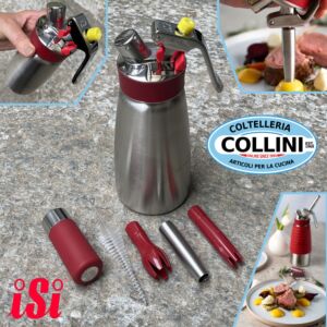 ISi - Sifone per le creme dolci o salate - Gourmet Plus Whip 0.25 litro in regalo il ricettario 
