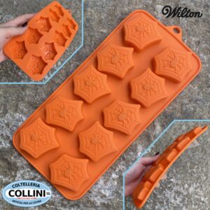 Wilton - Stampo in silicone per ragnatele - 10 impronte 