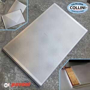 Pavoni - Teglia per sfoglia microforata - 60x40x2cm - 2 pezzi
