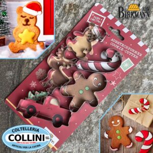 Birkmann - Set 5 Formine per Biscotti di Natale 3 