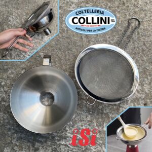 ISi - Kit imbuto e colino in acciaio inox