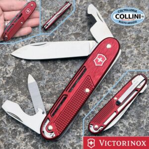 Victorinox - Synergy Knife - Alox Red - 0.8216.20 - coltello multiuso chiudibile 