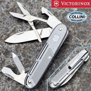 Victorinox - Synergy X Alox Silver - Coltellino svizzero elegante per uso quotidiano e viaggi 