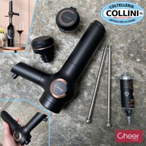 Cheer Moda - Sistema di conservazione vino con gas argon - Connoisseur Lite 