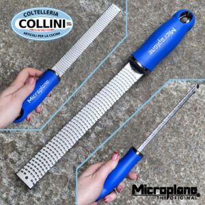 Microplane - Grattugia Zester per agrumi, spezie e formaggi - Blu mirtillo 