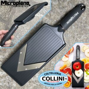 Microplane - Mandolina Regolabile con lama a V PureCut - cucina - disponibile in verde 