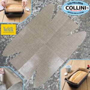 NoStik - Tappetino in Silicone Riutilizzabile 25,5 x 35,5 cm per Teglie e Stampi Rettangolari 