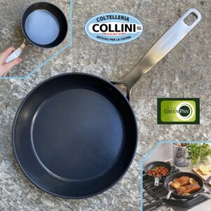 GreenPan - COPENHAGEN - Padella con rivestimento antiaderente in ceramica privo di PFAS - 20cm 