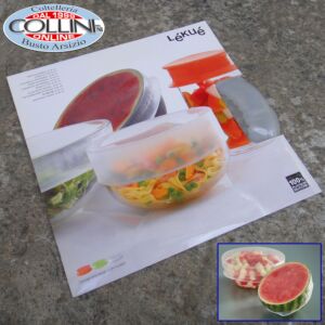 Lékué - Coperchio estensibile in silicone cm 26 - Trasparente 