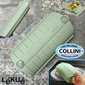 Lékué - Astuccio piccolo in silicone per cottura al vapore con vassoio removibile 650 ml 