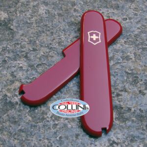 Victorinox - Guancette rosse di ricambio per multiuso Victorinox 91mm - coltello multiuso 