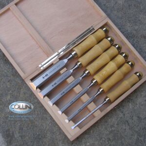 Pfeil - Sgorbie da legno professionali - Set 6 pezzi - Z6 