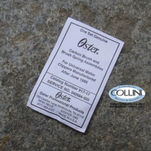 Oster - Set di ricambio 2x Carboncini + Molle - accessori