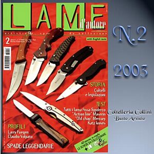 Lame d'autore - Numero 2 - Anno 2003  - rivista 