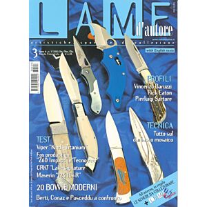 Lame d'autore - Numero 3 - 2003  - rivista 