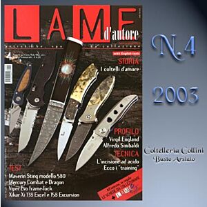 Lame d'autore - Numero 4 - Anno 2003  - rivista 