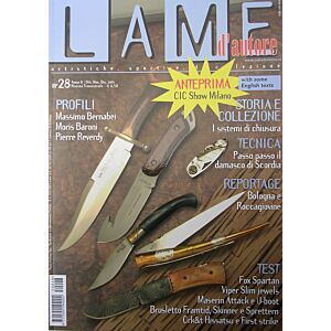 Lame d'autore - Numero 28 - Ottobre/Novembre/Dicembre 2005 - rivista 