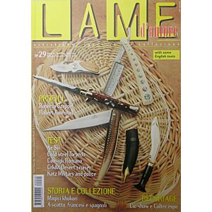 Lame d'autore - Numero 29 - Gennaio/Febbraio/Marzo 2006 - rivista 