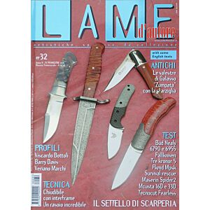 Lame d'autore - Numero 32 - Ottobre/Novembre/Dicembre 2006 - rivista 