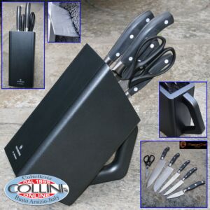 Victorinox - Ceppo Coltelli Forgiati Masterchef - V7.7243.6 - set coltelli professionali da cucina 