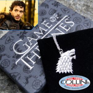 Il Trono di Spade - Ciondolo della casa Stark - NN0065 - Game of Thrones - collana 