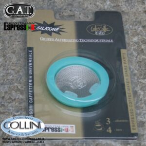 G.A.T. - Guarnizioni con filtro originale per Caffettiera G.A.T. 3-4 TAZZE