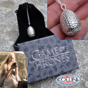 Il Trono di Spade - Ciondolo uovo di Drago di Daenerys Targaryen  - NN0038 - Game of Thrones - collana 