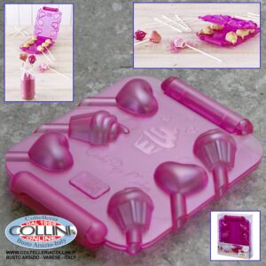 Birkmann - Cake Pops Maker romantici 6 pezzi - cuore
