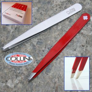 Rubis - Pinzetta inox obliqua  - R1K101 