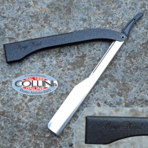 Magic Metal - Shavette - Nero - Rasoio a lama intercambiabile 