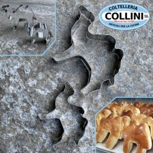 Made in Italy  -  Tagliapasta  CAMMELLO  acciaio stagnato versione in 2 misure 