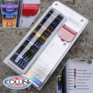 Wahl - Set 8 Rialzi Colorati per Super Taper, Icon ed Envoy - 4503-7171 - accessori tagliacapelli 