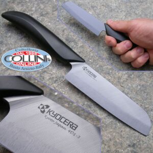 Kyocera - Ceramica Kyo Fine Black - Mini Santoku Knife 10.5 cm - FK-58 - PROMO 