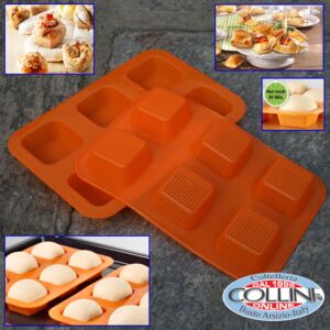 Betty Bossi  - Stampo da forno per mini panini - 2pz - scuola e tempo libero 