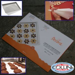 Decora - Fogli in carta da forno antiaderente 