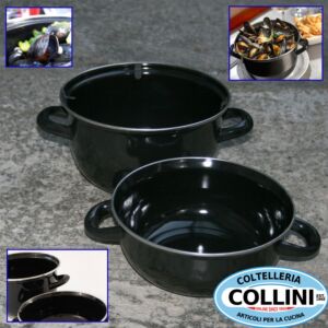 ILSA - Pentola cuoci cozze in smalto - 2kg. 