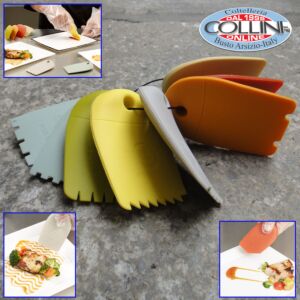 Mercer Culinary - Silicone wedge set - Pettini in silicone per creme 