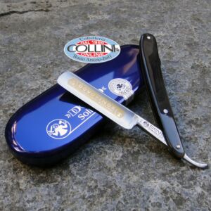 Dovo - Rasoio Inox 5/8 Corno - 41-5855 - rasoio a mano libera 