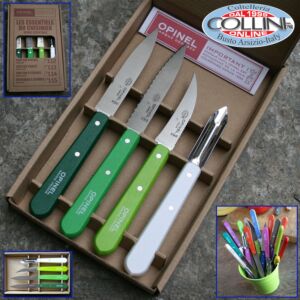 Opinel - Les Essentiel Set Primavera - Coltelli da Cucina per Verdura 