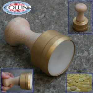 Made in Italy - Stampo liscio per anolini/tortelli 5,5 cm.- cucina 