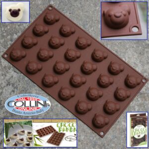 Silikomart - Stampo in silicone per cioccolatini Mod. Choco  Panda 