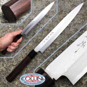 Takefu Knives Village Serie Yanagiba 23 cm coltello artigianale giapponese 