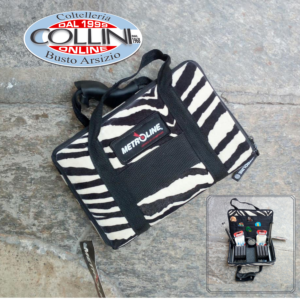 Metroline - Custodia porta freccette e porta accessori big - disponibile solo zebrata 