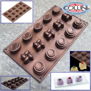 Pavoni - Stampo in silicone Pavoflex Home edition 15 porzioni 