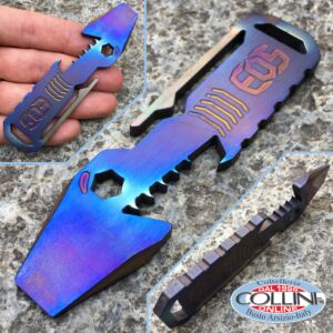 EOS Elite Outfitting Solutions - Ti Shark - Flamed Titanium - utensile multiuso 