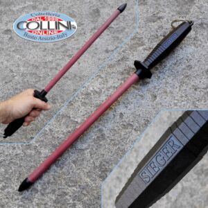 Westmark - Acciaino Sieger in Rubino Sintetico da 28cm - 1972 4460 - affilatura coltelli